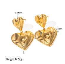 Load image into Gallery viewer, Fashion 18k gold earring  design fine jewelry - LA pink moon
